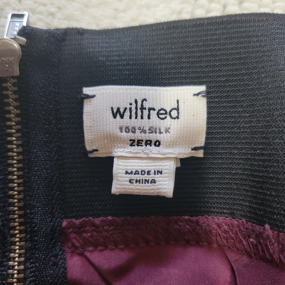 Wilfred Silk Tulip Skirt with Pockets - Picture 3 of 5